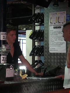 Bryan Helliot gets screwed by Kevin Archer at the bar cruising 'Le Depot' in Paris by French Dudes by French Dudes image #1
