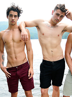 Zach, Asher, and Levi Have A Threeway! by Cocky Boys by Cocky Boys image #1