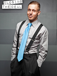 Colden Armstrong Takes Two Mouthfuls of Cum from His Bosses by Lucas Entetainment by Lucas Entetainment image #18