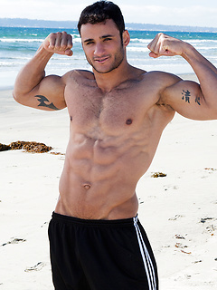 Brunette hottie Rocco shows his muscle body and cock by SeanCody by SeanCody image #5