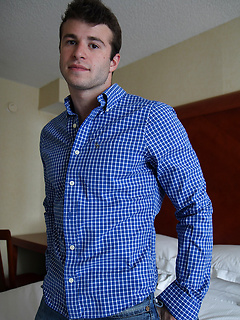 Straight mates - Shy guy Blake Davis strips by Bentley Race by Bentley Race image #1