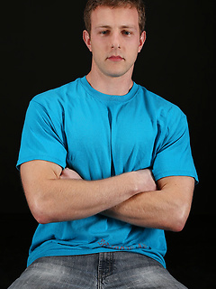 Hot jock Myles masturbates & cums by ChaosMen by ChaosMen image #1