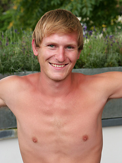 Straight Young Muscular Pup Liam James is back with Rich - Two Guys with Heavenly Big Uncut Cocks!