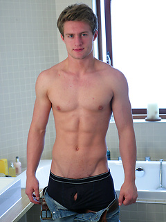 Lovely jock in the bathroom by English Lads by English Lads image #3