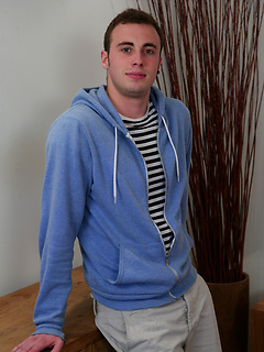 Gay in a striped t-shirt by English Lads by English Lads image #2