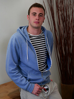 Gay in a striped t-shirt by English Lads by English Lads image #3