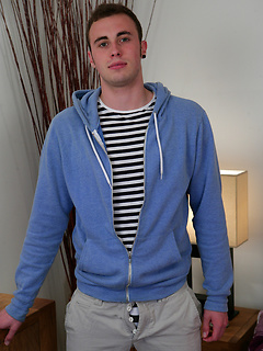 Gay in a striped t-shirt by English Lads by English Lads image #4
