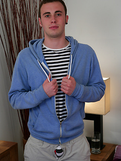 Gay in a striped t-shirt by English Lads by English Lads image #5