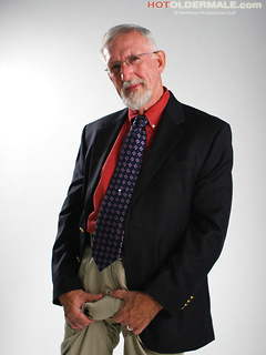 Daddy in suit posing by Hot Older Male by Hot Older Male image #3