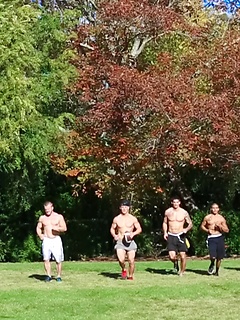 Tight Ends. Damian West, Tyler Torro, James Huntsman and Noah Rods by Nextdoor Buddies by Nextdoor Buddies image #1