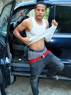 Domingo - very hot young Latino with a thick uncut Latin cock by Miami Boyz by Miami Boyz image #3