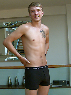Tall, Blond & Lean Jamie Shows Off His Big Uncut Cock! by English Lads by English Lads image #7