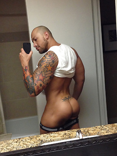 33yo pornstar Jordano Santoro shows his perfect body and big cock by Jordano Santoro Club by Jordano Santoro Club image #1