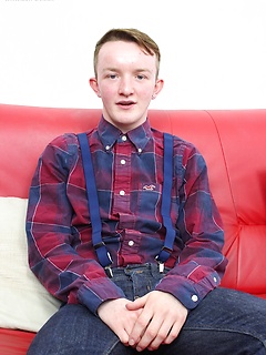 Smooth twink Brett Wright busts a nut over his stomach. by BF Collection by BF Collection image #2