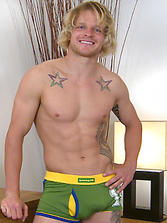 Muscular Straight Rugby Star Kian Shows off his Rock Hard Uncut Weapon by English Lads by English Lads image #4