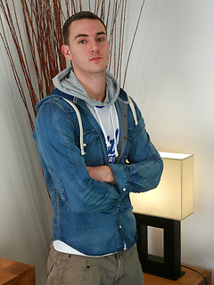 Hairy Straight Hunk Leo Agrees to his 1st Massage! by English Lads by English Lads image #1