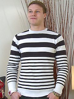 Straight Young Toned Lad Russell shows off  his Uncut Cock and Very Hard Erection! by English Lads by English Lads image #1