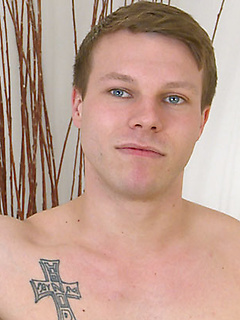 Straight Young Toned Lad Russell shows off  his Uncut Cock and Very Hard Erection! by English Lads by English Lads image #6
