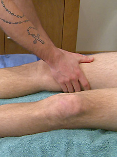 Hairy Straight Pup Kevin Manhandled for the 1st Time by Expert Hands Dan!
