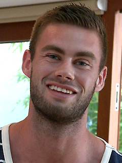 Muscular Young Pup Tom Strips & Shows off His Very Hairy Body, soon Covered in Cum! by English Lads by English Lads image #1