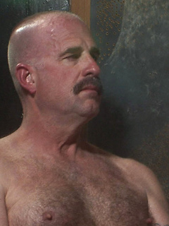 Hairy daddies Clint Taylor & T-Rexxx blowjob by Hot Older Male by Hot Older Male image #1