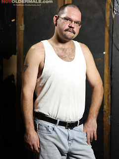 Old bear T-Rexxx strokes dick by Hot Older Male by Hot Older Male image #2