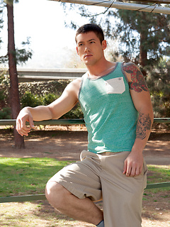 Greg Jameson shoots his load by Randy Blue by Randy Blue image #9