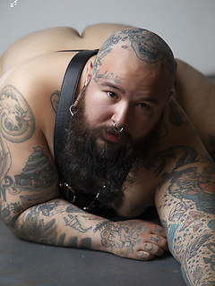 Tattooed Chub has a bearded baby face and a daddy's attitude... by Frock The World by Frock The World image #7