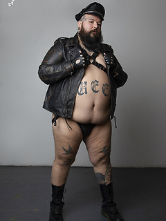 Tattooed Chub has a bearded baby face and a daddy's attitude... by Frock The World by Frock The World image #12