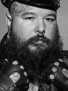 Tattooed Chub has a bearded baby face and a daddy's attitude... by Frock The World by Frock The World image #14
