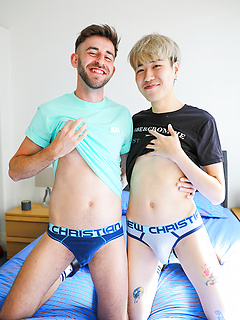 Hooking up my cute mates Eddie and Andrew by Bentley Race by Bentley Race image #4