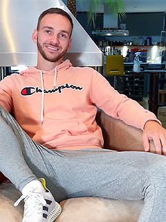 Young, Straight & Lean Lad Wanks his Huge Uncut Cock & Shoots a Big Load of Cum all over the Place! by English Lads by English Lads image #2