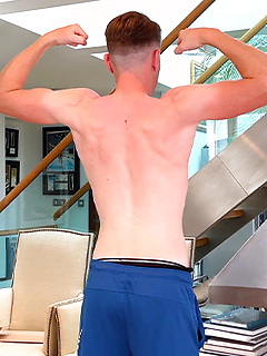 Young Straight Teen Wanks his Big Meaty Uncut Cock & Squirts loads of Cum Everywhere! by English Lads by English Lads image #1