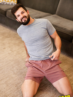 Brysen a gay brunette stud with a beard gets his tight sexy ass banged by horny hunk Devy by SeanCody by SeanCody image #6
