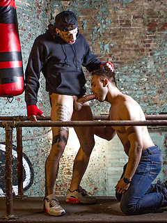 Gay men Bo Sinn and Jax Damon endure hardcore butt fucking in the ring by Bromo by Bromo image #9