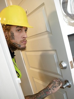 Horny worker Bo Sinn gets his dick sucked before fucking gay Benjamin Blue by Bromo by Bromo image #4