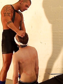 Aday Traun and Carlos Bellic engage in rough gay BDSM sex action by Jalif Studio by Jalif Studio image #2