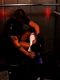 Perverted hunks Aday Traun & Ricky Leon engaging in BDSM gay anal action by Jalif Studio by Jalif Studio image #1