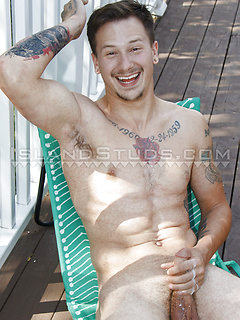 Donkey Ball Brenden is Back: Tall Muscle God Accidental Cum Shot, Eats Tasty Cum, Pees, Shows Hole x4 Only Here! by Island Studs by Island Studs image #18