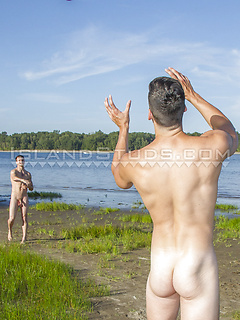 Football Nude #17: First Time Bromance! Donkey Ball Brenden Returns & Norwegian Newbie Ashton Sweat Together! by Island Studs by Island Studs image #17