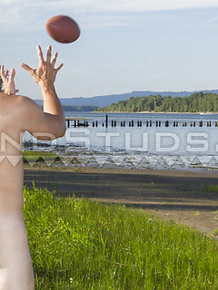 Football Nude #17: First Time Bromance! Donkey Ball Brenden Returns & Norwegian Newbie Ashton Sweat Together! by Island Studs by Island Studs image #18