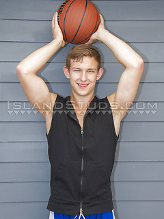 Bubble Butt Grant is Back! Tall Muscle Twink Skinny Dips, Pees, Opens Hole x2 and Busts a Big Load Only Here! by Island Studs by Island Studs image #1