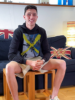 Young Straight & Tall Teen Shows off his Lean Body & Wanks his Big Uncut Cock & Cums Everywhere! by English Lads by English Lads image #1