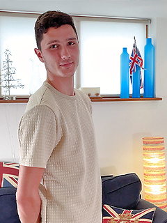 Young Straight & Tall Teen Shows off his Lean Body & Wanks his Big Uncut Cock & Cums Everywhere! by English Lads by English Lads image #3