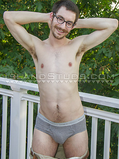 9" Uncut Bearded Dusk: Creamy Cum Facial, Eats His Jizz, Pees, Fingers Gaping Hairy Hole x3 Only Here! by Island Studs by Island Studs image #3