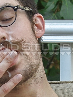 9" Uncut Bearded Dusk: Creamy Cum Facial, Eats His Jizz, Pees, Fingers Gaping Hairy Hole x3 Only Here! by Island Studs by Island Studs image #18