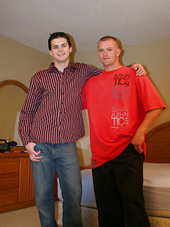 Horny roommates Tim & Nathan give each other oral pleasure on the sofa by Nextdoor Buddies by Nextdoor Buddies image #2