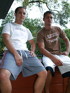 Kinky amateurs Phoenix & Jesse Cox blow each other before jacking off together by Nextdoor Buddies by Nextdoor Buddies image #1