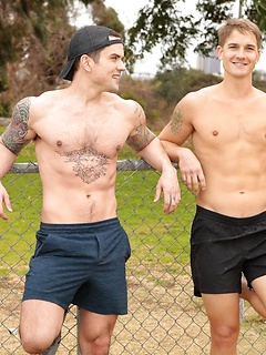 Gay hunks Brandon Anderson & Dakota Payne have wild anal sex after a workout by Nextdoor Buddies by Nextdoor Buddies image #4