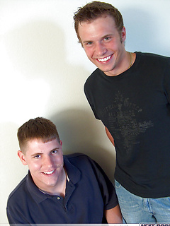 New gay couple Cliff & Denny jerking off & having their first oral sex by Nextdoor Buddies by Nextdoor Buddies image #4